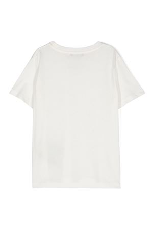 tshirt in cotone bianco BALMAIN PARIS KIDS | BV8R91Z1751102NE